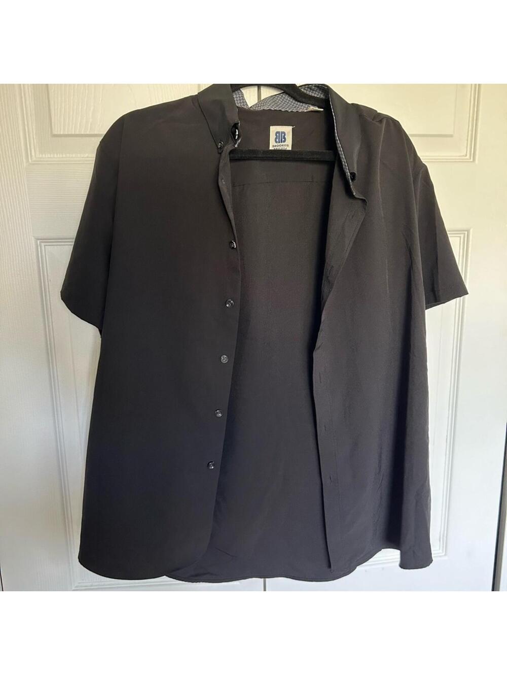Men’s Button Down - Black - L